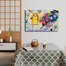 Wallity Lienzo Decorativo Vasili Kandinsky 45 x 70 cm
